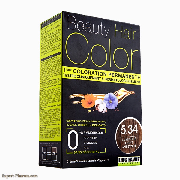 Expert Pharma : BEAUTY HAIR COLOR 5.34 CHATAIN CLAIR LUMINEUX
